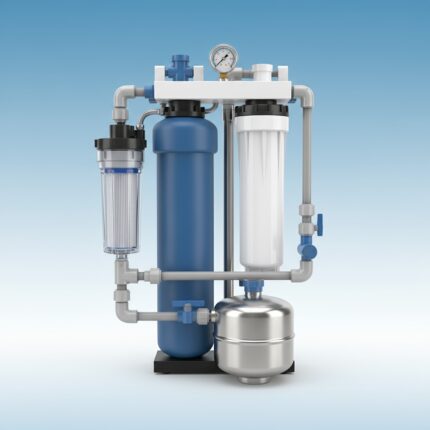 Sistema di potabilizzazione acqua di pozzo con filtri sedimento, carboni attivi e osmosi inversa - AcqueDotto by CGP Group