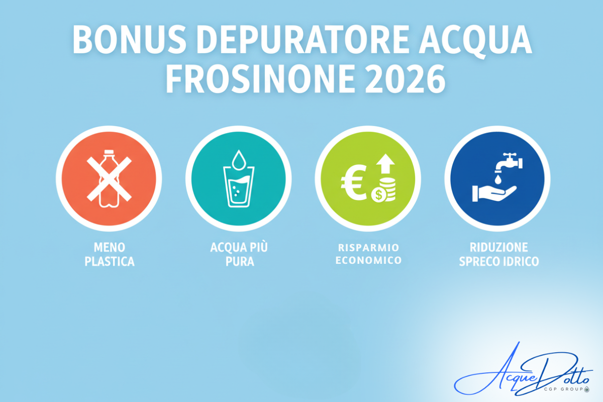Bonus Acqua Depuratore Frosinone 2026