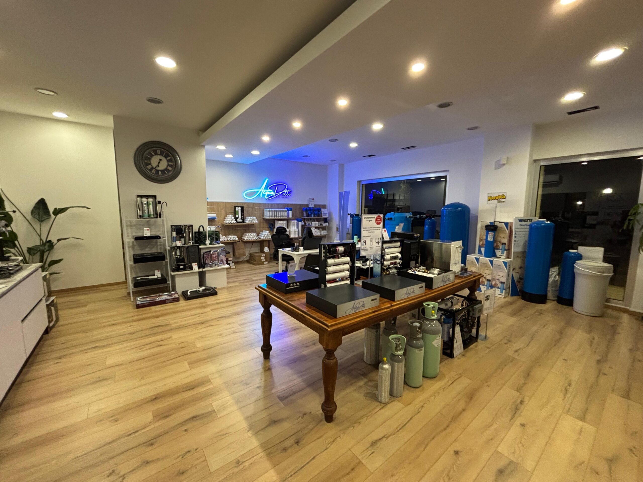 Showroom AcqueDotto Italia depuratori acqua a Frosinone, al servizio di Terracina