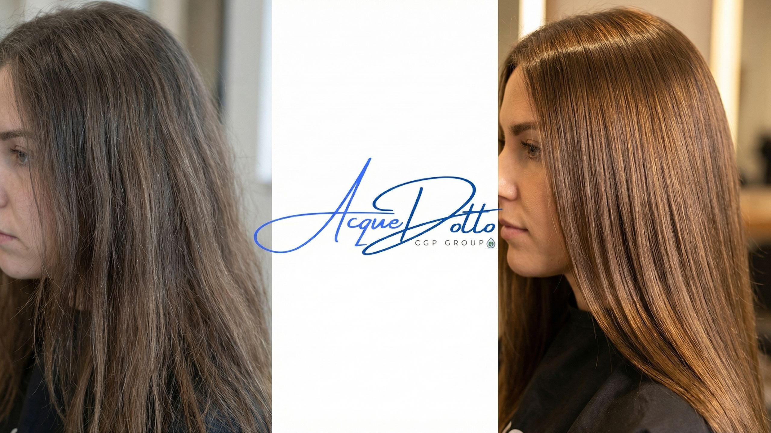 Capelli spenti e opachi causati dall'acqua dura nel salone
