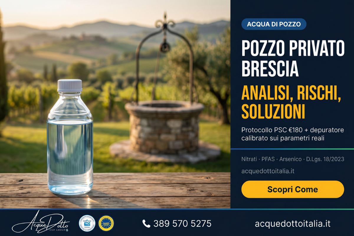 acqua pozzo brescia