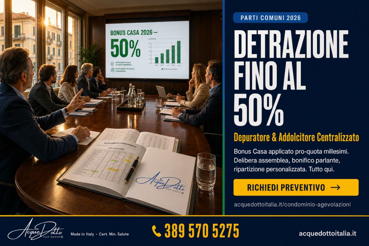 condominio agevolazioni