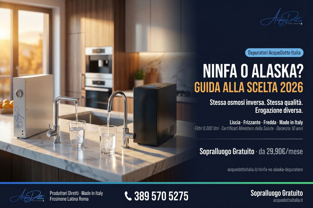 ninfa vs alaska depuratore
