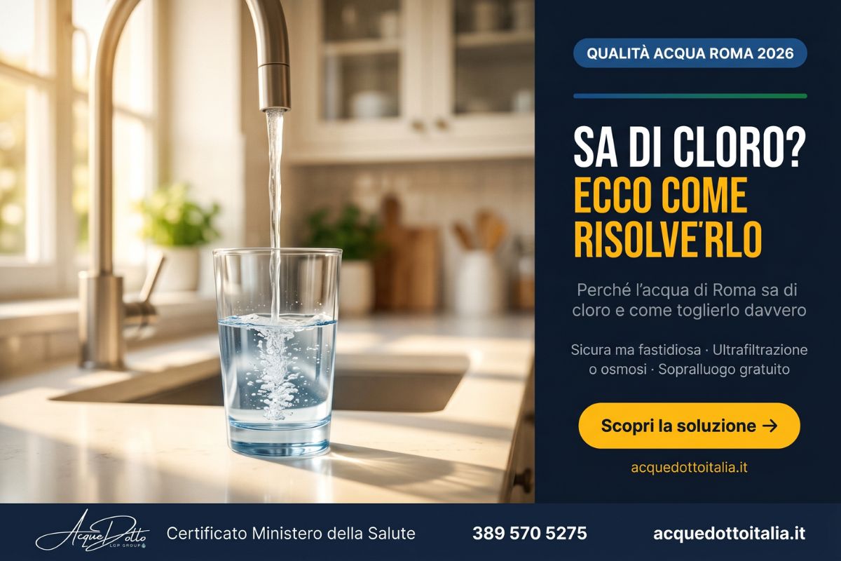 acqua Roma cloro