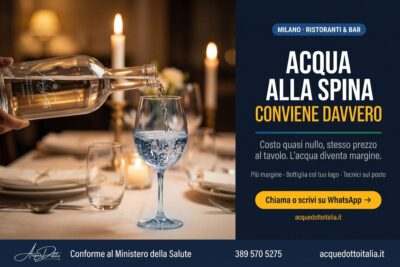 acqua alla spina ristorante conviene