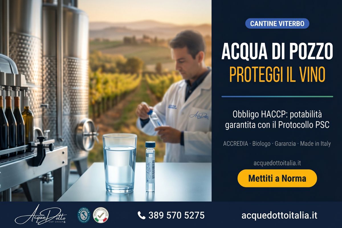 acqua pozzo cantina Viterbo