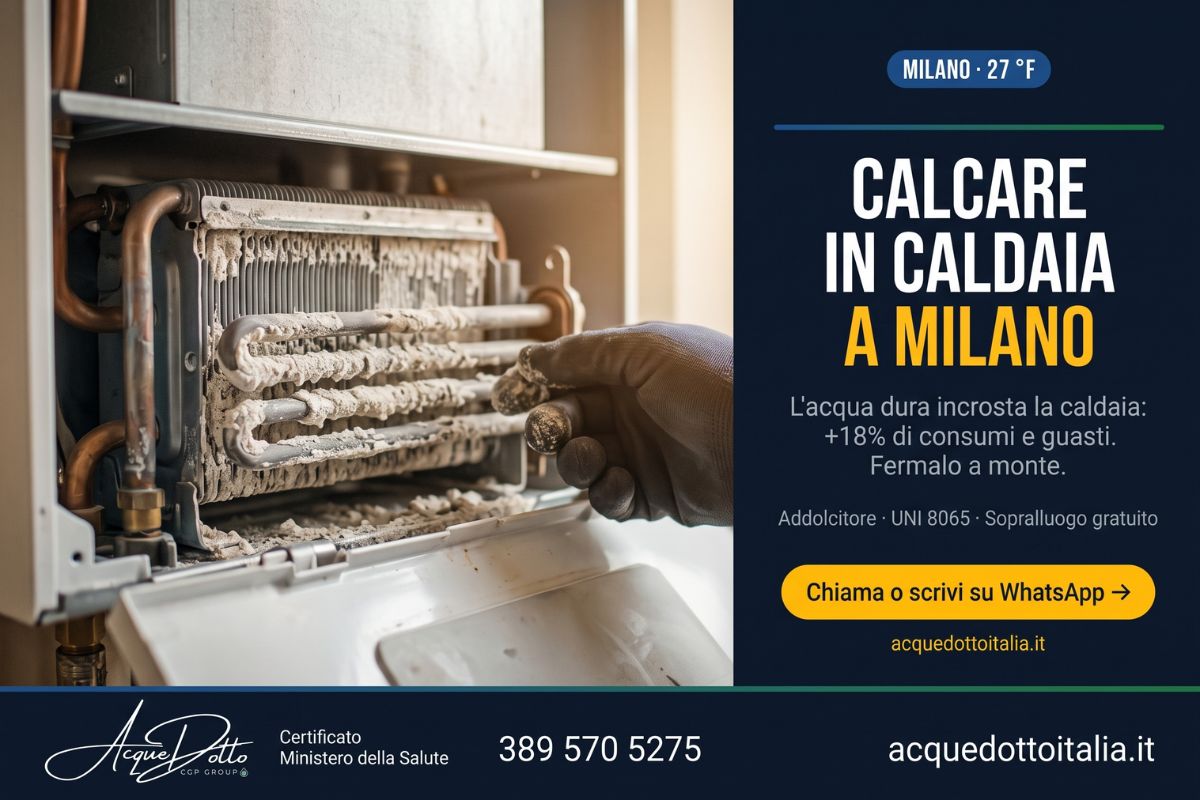 calcare caldaia Milano