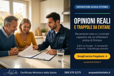 depuratore acqua Viterbo opinioni