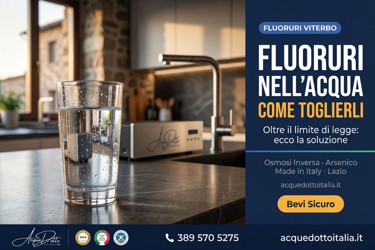 fluoruri acqua Viterbo