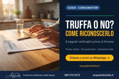 depuratore acqua truffa