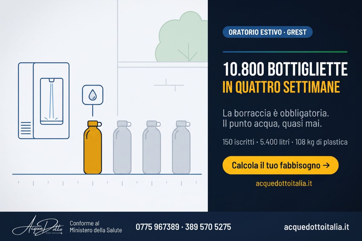 acqua grest oratorio