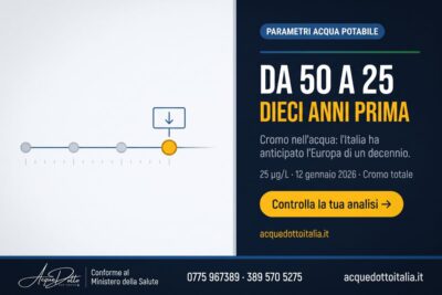 cromo esavalente nell'acqua