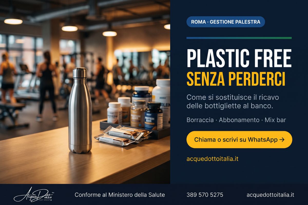 palestra plastic free ricavo bar